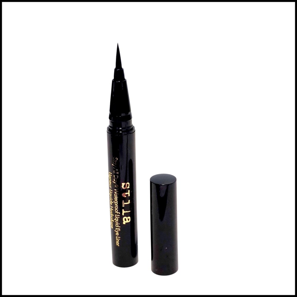 Stila Stay All Day Waterproof Liquid Eye Liner Intense Black Felt Tip Travel Siz